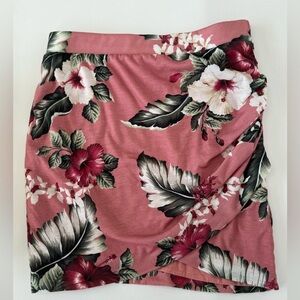 ZARA Trafuluc Floral Mini Skirt